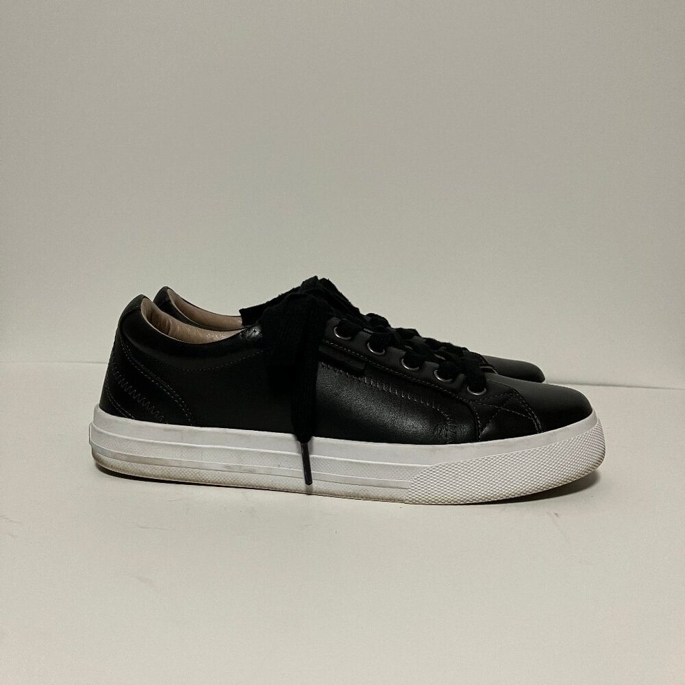 Taos Plim Soul Lux Shoes, Size 8W (8 Wide), Women's, Leather, Black & White - Picture 5 of 15